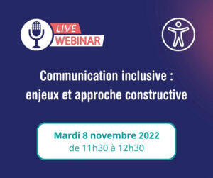 Save the date : webinaire
